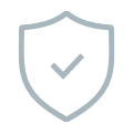 safe minimal risk icon