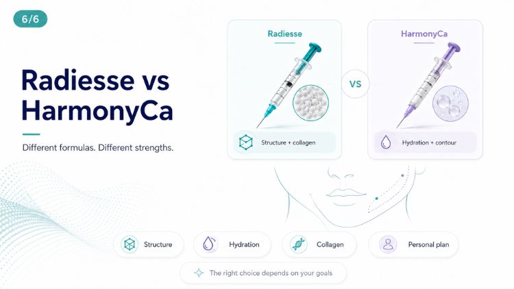 Read more about the article Radiesse Vs HarmonyCa: How To Compare Lift, Hydration And Collagen Support